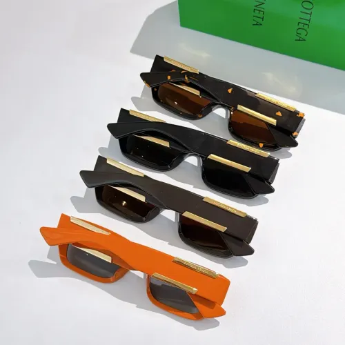Replica Bottega Veneta AAA Quality Sunglasses #1416235 $60.00 USD for Wholesale