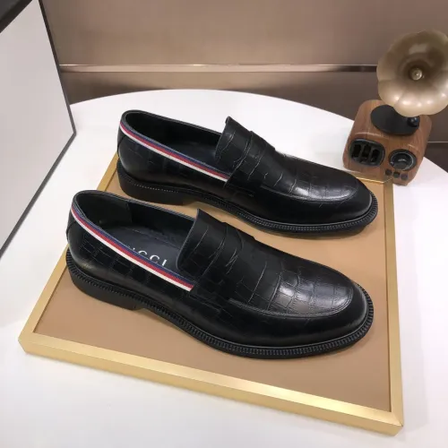 Replica Gucci Oxfords Shoes For Men #1416237 $98.00 USD for Wholesale