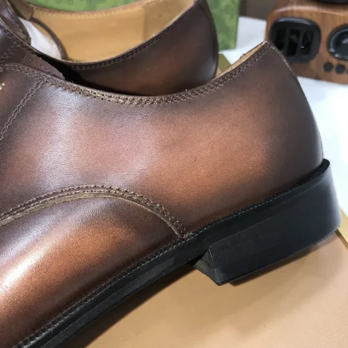 Replica Gucci Oxfords Shoes For Men #1416243 $105.00 USD for Wholesale