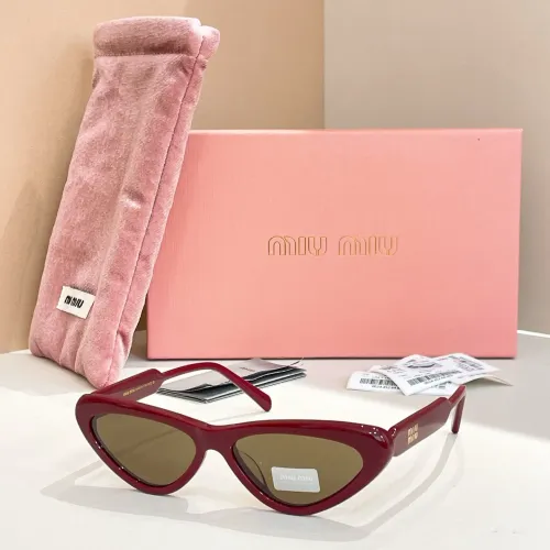 MIU MIU AAA Quality Sunglasses #1416285 $60.00 USD, Wholesale Replica MIU MIU AAA Sunglasses