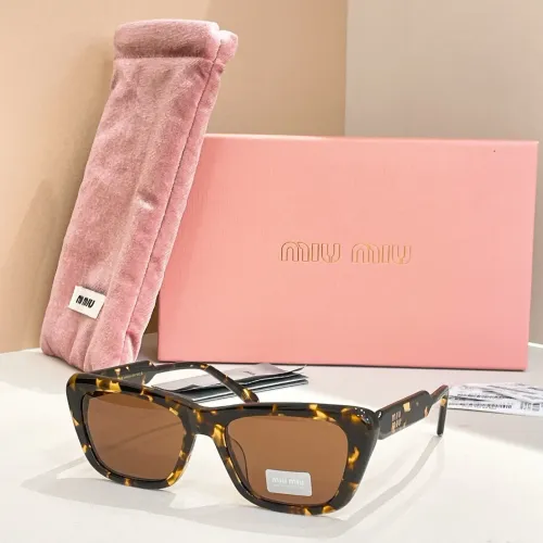 MIU MIU AAA Quality Sunglasses #1416296 $60.00 USD, Wholesale Replica MIU MIU AAA Sunglasses