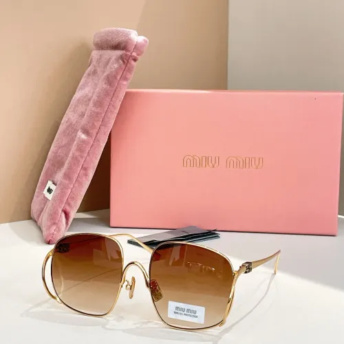 MIU MIU AAA Quality Sunglasses #1416319 $64.00 USD, Wholesale Replica MIU MIU AAA Sunglasses