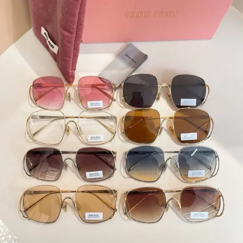 Replica MIU MIU AAA Quality Sunglasses #1416323 $64.00 USD for Wholesale