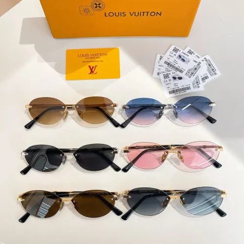 Replica Louis Vuitton AAA Quality Sunglasses #1416327 $60.00 USD for Wholesale