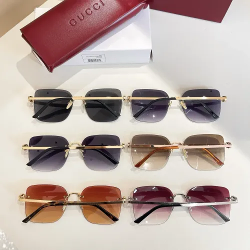 Replica Gucci AAA Quality Sunglasses #1416358 $64.00 USD for Wholesale