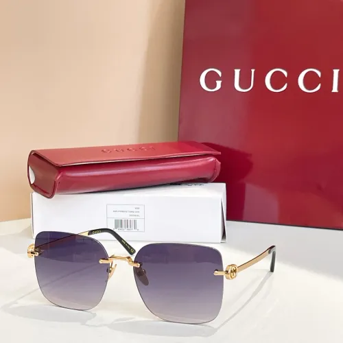 Gucci AAA Quality Sunglasses #1416359 $64.00 USD, Wholesale Replica Gucci AAA Quality Sunglasses