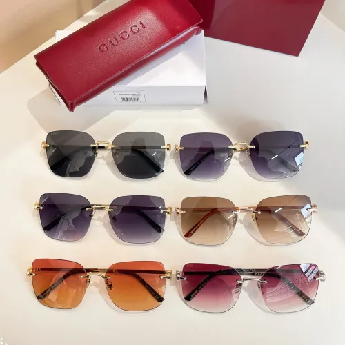 Replica Gucci AAA Quality Sunglasses #1416359 $64.00 USD for Wholesale