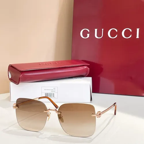 Gucci AAA Quality Sunglasses #1416361 $64.00 USD, Wholesale Replica Gucci AAA Quality Sunglasses