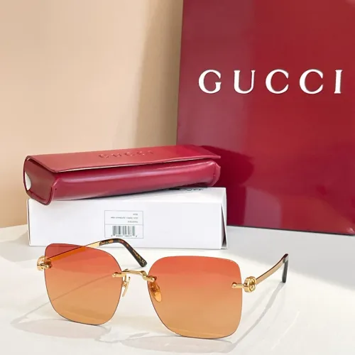 Gucci AAA Quality Sunglasses #1416362 $64.00 USD, Wholesale Replica Gucci AAA Quality Sunglasses