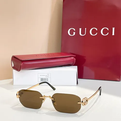 Gucci AAA Quality Sunglasses #1416369 $64.00 USD, Wholesale Replica Gucci AAA Quality Sunglasses