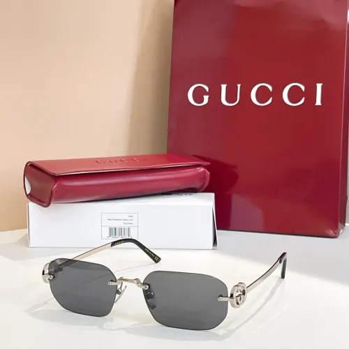 Gucci AAA Quality Sunglasses #1416371 $64.00 USD, Wholesale Replica Gucci AAA Quality Sunglasses