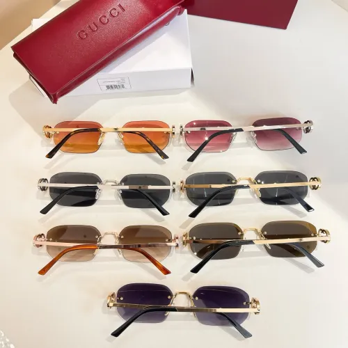 Replica Gucci AAA Quality Sunglasses #1416372 $64.00 USD for Wholesale