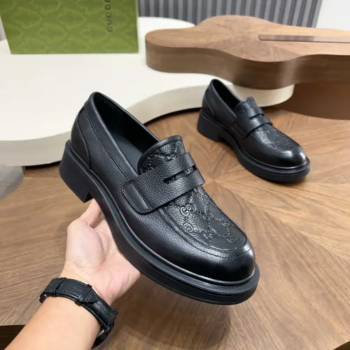 Replica Gucci Oxfords Shoes For Men #1416373 $132.00 USD for Wholesale