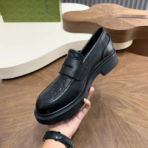 Replica Gucci Oxfords Shoes For Men #1416373 $132.00 USD for Wholesale
