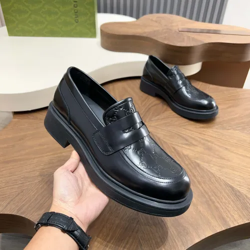 Replica Gucci Oxfords Shoes For Men #1416379 $132.00 USD for Wholesale