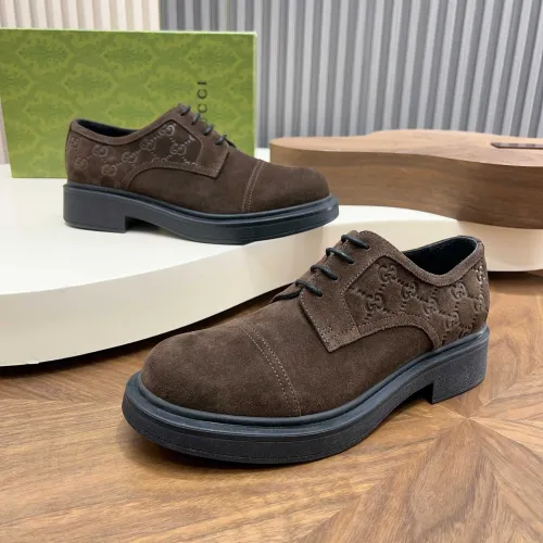 Replica Gucci Oxfords Shoes For Men #1416394 $132.00 USD for Wholesale