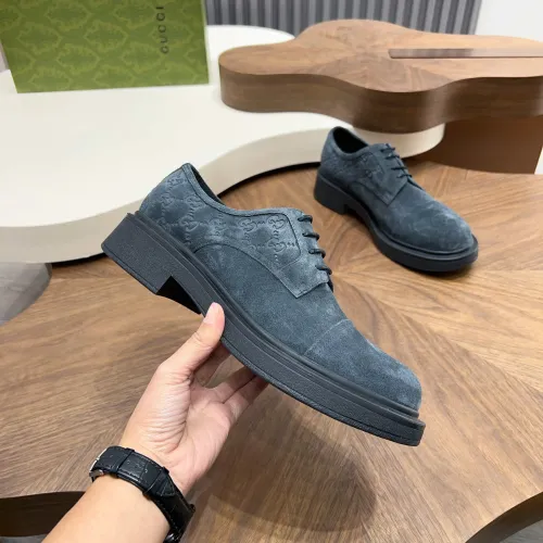 Replica Gucci Oxfords Shoes For Men #1416395 $132.00 USD for Wholesale