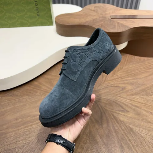 Replica Gucci Oxfords Shoes For Men #1416395 $132.00 USD for Wholesale