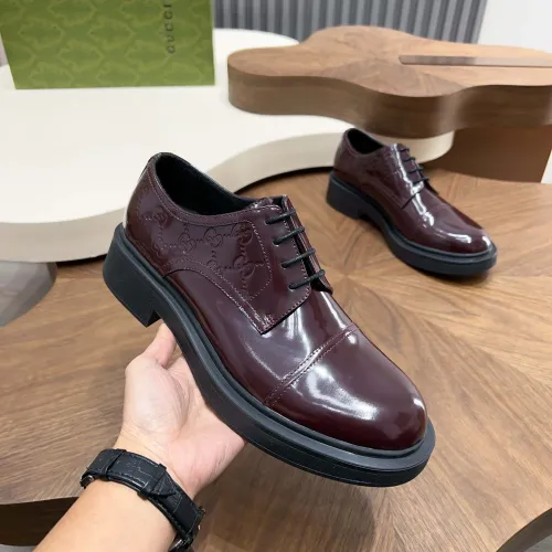 Replica Gucci Oxfords Shoes For Men #1416413 $132.00 USD for Wholesale