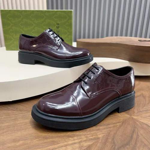 Replica Gucci Oxfords Shoes For Men #1416413 $132.00 USD for Wholesale