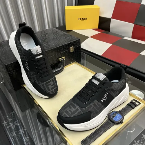 Replica Fendi Casual Shoes For Men #1416428 $85.00 USD for Wholesale