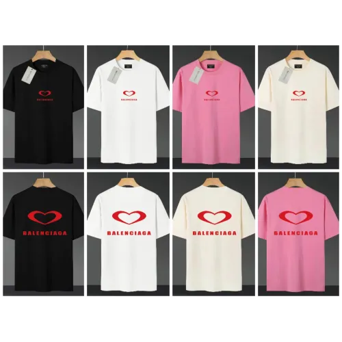 Replica Balenciaga T-Shirts Short Sleeved For Unisex #1416475 $39.00 USD for Wholesale