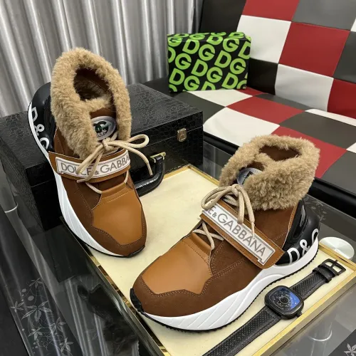 Dolce &amp; Gabbana D&amp;G Boots For Men #1416500 $100.00 USD, Wholesale Replica Dolce &amp; Gabbana D&amp;G Boots