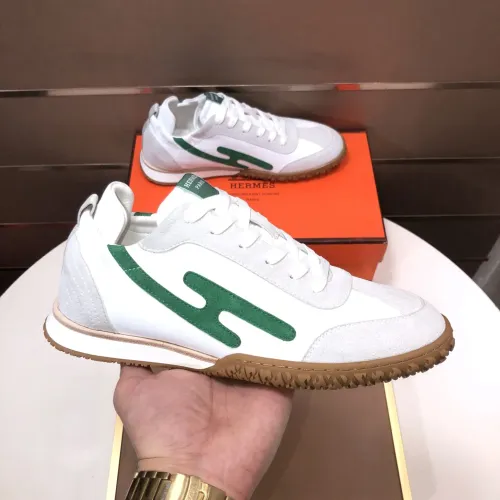 Replica Hermes Casual Shoes For Men #1416512 $96.00 USD for Wholesale