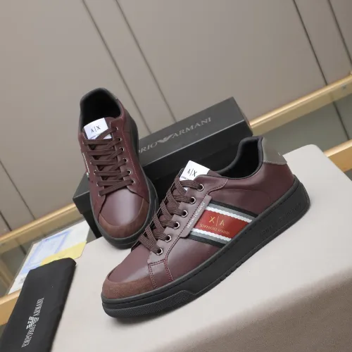Armani Casual Shoes For Men #1416630 $80.00 USD, Wholesale Replica Armani Casual Shoes