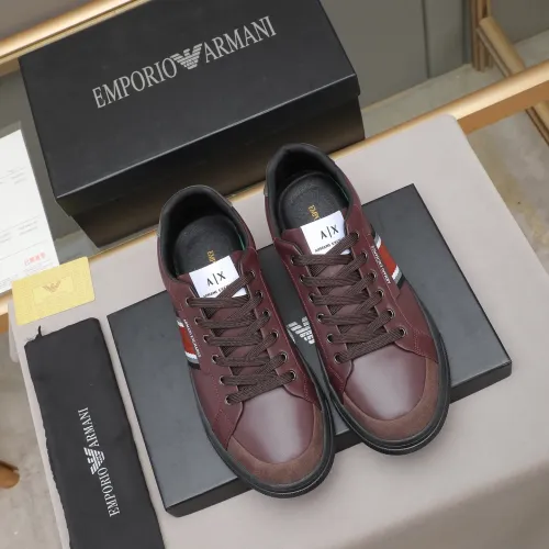Replica Armani Casual Shoes For Men #1416630 $80.00 USD for Wholesale