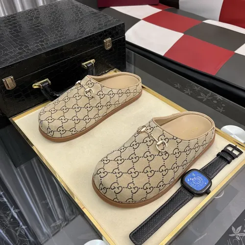 Replica Gucci Slippers For Men #1416710 $85.00 USD for Wholesale