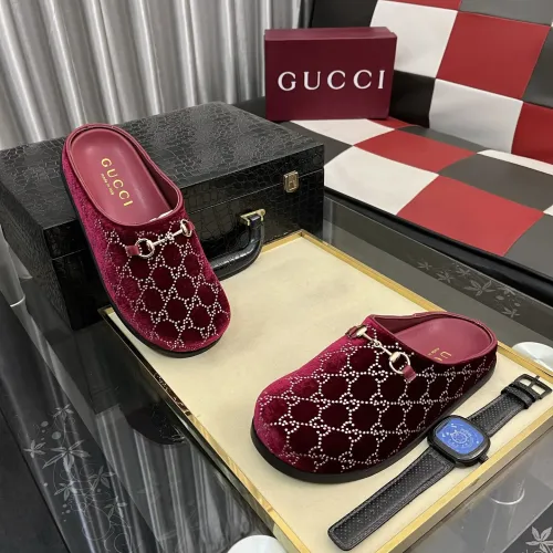 Replica Gucci Slippers For Men #1416713 $88.00 USD for Wholesale