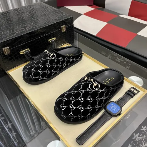 Replica Gucci Slippers For Men #1416716 $88.00 USD for Wholesale