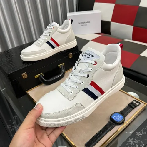 Thom Browne TB High Tops Shoes For Men #1416958 $76.00 USD, Wholesale Replica Thom Browne TB High Tops Shoes