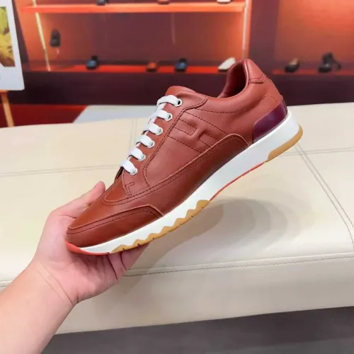 Replica Hermes Casual Shoes For Men #1416976 $88.00 USD for Wholesale