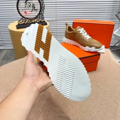 Replica Hermes Casual Shoes For Men #1416977 $76.00 USD for Wholesale
