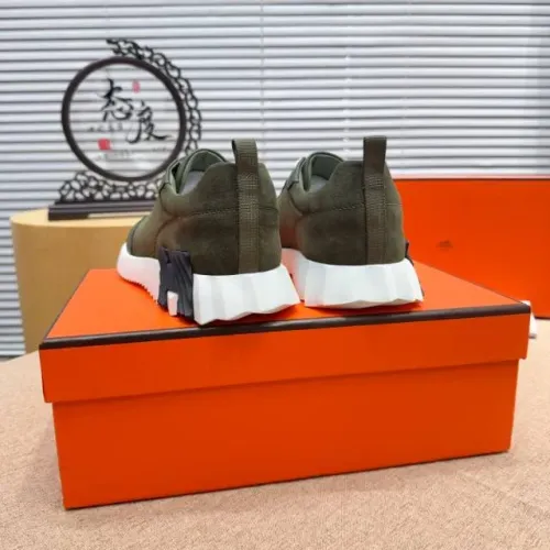 Replica Hermes Casual Shoes For Men #1416979 $76.00 USD for Wholesale