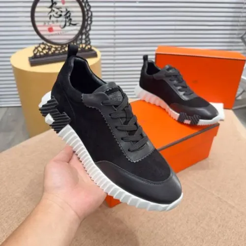 Replica Hermes Casual Shoes For Men #1416982 $76.00 USD for Wholesale
