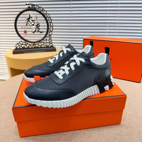 Replica Hermes Casual Shoes For Men #1416988 $76.00 USD for Wholesale