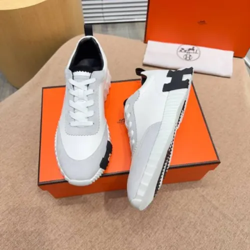 Replica Hermes Casual Shoes For Men #1416991 $76.00 USD for Wholesale