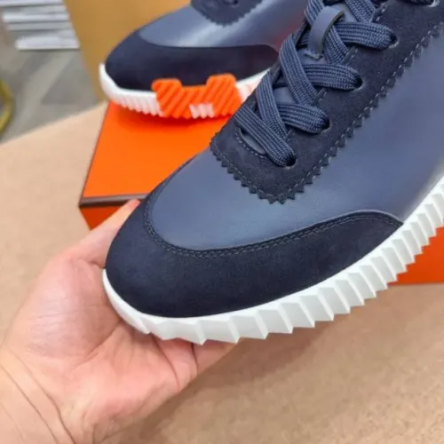 Replica Hermes Casual Shoes For Men #1416993 $76.00 USD for Wholesale