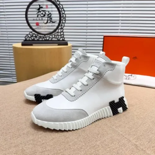 Hermes High Tops Shoes For Men #1416996 $80.00 USD, Wholesale Replica Hermes High Tops Shoes