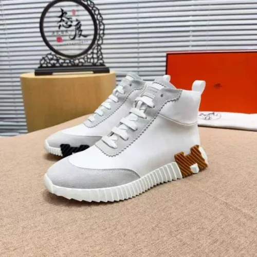 Hermes High Tops Shoes For Men #1416997 $80.00 USD, Wholesale Replica Hermes High Tops Shoes