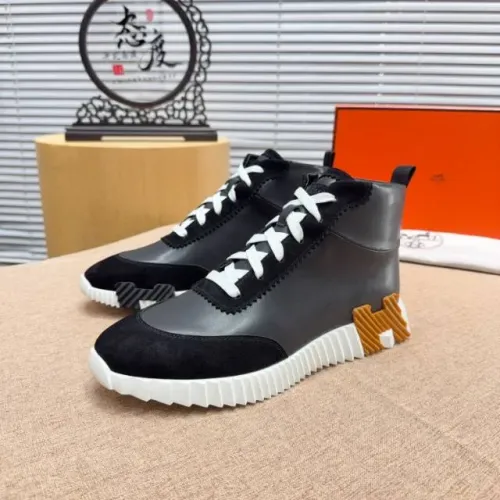 Hermes High Tops Shoes For Men #1416999 $80.00 USD, Wholesale Replica Hermes High Tops Shoes