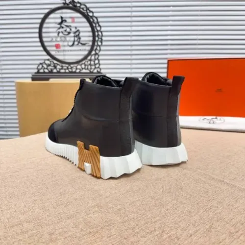 Replica Hermes High Tops Shoes For Men #1416999 $80.00 USD for Wholesale