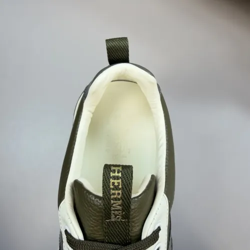Replica Hermes Casual Shoes For Men #1417003 $150.00 USD for Wholesale
