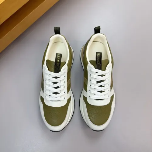 Replica Hermes Casual Shoes For Men #1417004 $150.00 USD for Wholesale