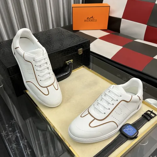 Replica Hermes Casual Shoes For Men #1417006 $85.00 USD for Wholesale