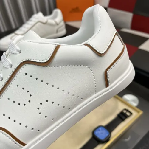 Replica Hermes Casual Shoes For Men #1417006 $85.00 USD for Wholesale