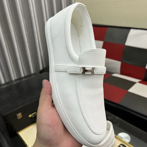 Replica Hermes Casual Shoes For Men #1417013 $82.00 USD for Wholesale